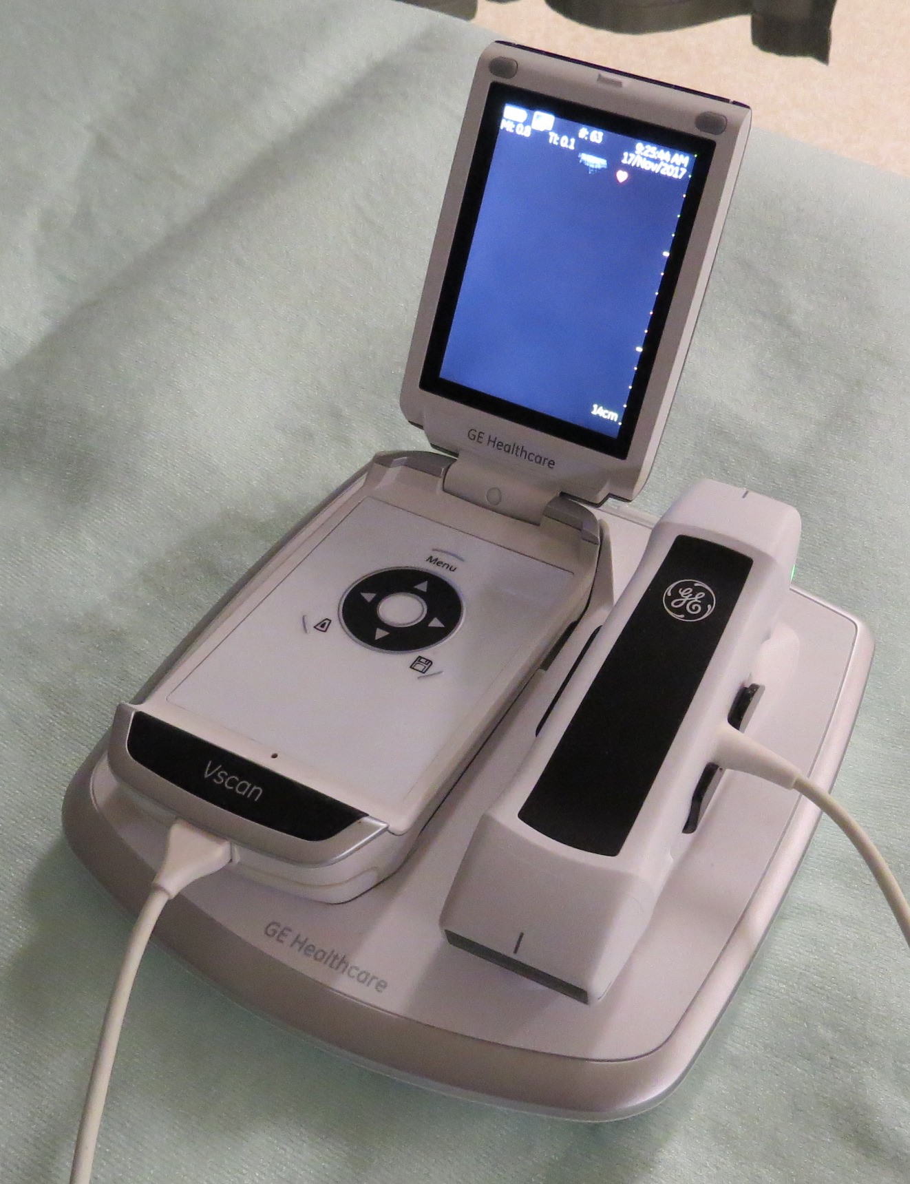 Portable Handheld Ultrasound Unit